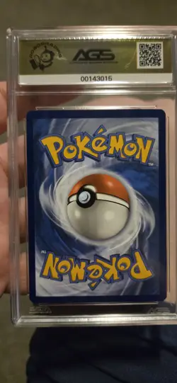 2023 Pokemon SC/FA CHARIZARD-EX OBSIDIAN FLAMES-SECRET AGS MINT+ 9.5 - Image 2