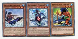 Yu-Gi-Oh! Legendarer Fischer + II + III Common Set S38 - Image 1