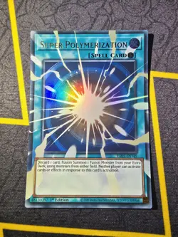 Super Polymerization - RA05-EN149 - Overframe Ultra Rare - 1st Edition - Yugioh - Image 1