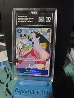 Boa Hancock Gift Collection Alternate Art Promo TAG 10 not PSA 10 #1 RANKED!!!!! - Image 1