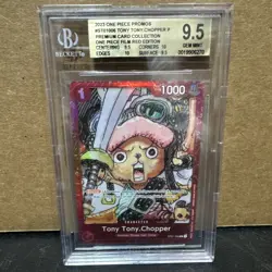 2023 One Piece Premium Card Film Red #ST0-006 Tony Tony Chopper BGS GM 9.5 - Image 1