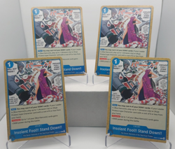 Insolent Fool!! Stand Down!! Playset - EB03-029 x4 - EB03 Heroines - One Piece - Image 1