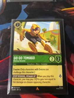 Go Go Tomago - Darting Dynamo - Azurite Sea 4x x4 Disney Lorcana Playset - Image 1