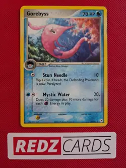 Gorebyss 18/101 Hidden Legends Non Holo Rare Pokemon Card 2004 HP - Image 1