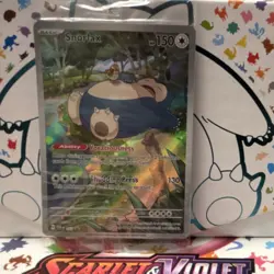 Sealed Pokemon Snorlax 151 Scarlet & Violet Promo Holo - Image 1