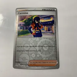 Carmine 145/167 Reverse Holo TWM Twilight Masquerade Pokemon Card - Image 1