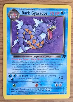 Pokemon TCG Team Rocket Dark Gyarados Card 25/82 Non-Holo - Image 1