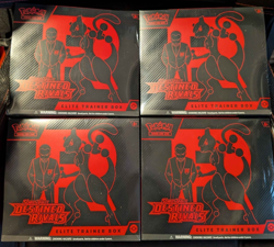 Pokemon TCG Destined Rivals ETB Elite Trainer Box Sealed X4 - Image 1
