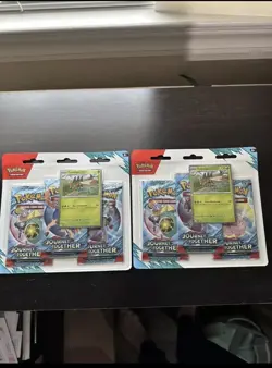 Pokemon Journey Together Scarlet and Violet 3 Pack Factory Sealed Lot Of 2 - Image 1