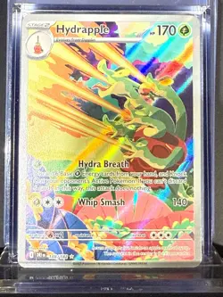 Hydrapple Pokemon 188 DRI Illustration Rare Near Mint Card - Image 1