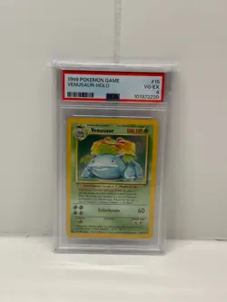 1999 POKEMON GAME #15 VENUSAUR-HOLO PSA 4 VG-EX - HOLO VINTAGE - Image 1