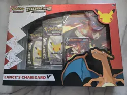 Pokemon TCG: Celebrations Collection Box Lance's Charizard V SEALED - Image 1