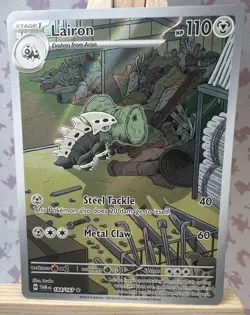 Pokemon Twilight Masquerade Lairon Illustration Rare Card 184/167 NM - Image 1