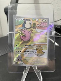 Chansey (187/167) Illustration Rare - 2024 Pokemon TCG - Twilight Masquerade - Image 1