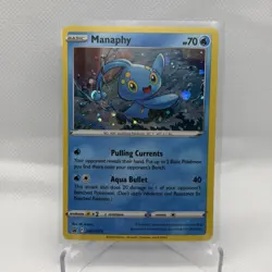 Manaphy SWSH275 Holo Sword & Shield Promo Pokemon TCG Near Mint - Image 1