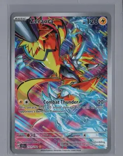 Pokemon Card Zeraora (151/142) Illustration Rare Stellar Crown - Image 1