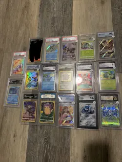 Pokemon Graded Slab Lot of 16 CGC PSA n More Graded Cards Collection! - Image 2