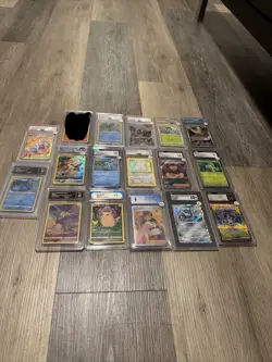 Pokemon Graded Slab Lot of 16 CGC PSA n More Graded Cards Collection! - Image 3