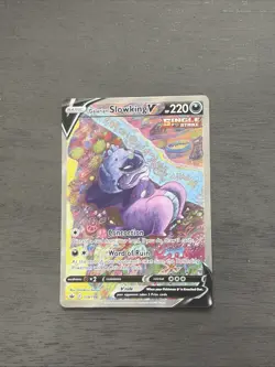 Pokemon Galarian Slowking v TCG Card Sword & Shield Chilling Reign 179/198 - Image 1