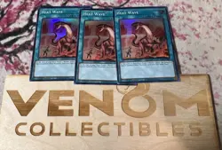 3x (M/NM) - Heat Wave - RA03-EN058 - Super Rare - 1st Edition YuGiOh - Image 1