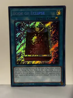 Book of Eclipse (Secret Rare) Secret Rare RA02-EN054 1st Ed Yugioh NM - Image 1