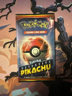 POKEMON TCG DETECTIVE PIKACHU SEALED BOOSTER PACK BRAND NEW - Image 1