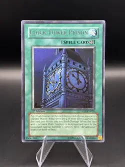 Clock Tower Prison DP05-EN016 Rare 1st Edition YuHiOh Trading Card FREE SHIPPING - Image 1