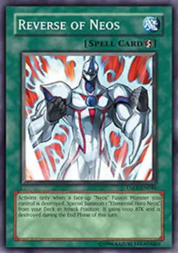 Reverse of Neos - TAEV-EN046 - Common - 1st Edition - Lightly Played - Image 1