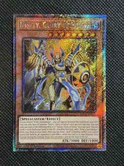 YuGiOh! - Imsety, Glory of Horus RA05-EN027 Platinum Secret Rare 1st Edition NM - Image 1