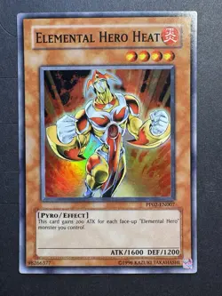 Yu-Gi-Oh! Elemental Hero Heat #PP02-EN007 LP - Image 1