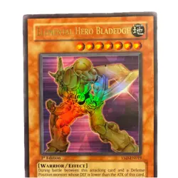 🔥YUGIOH • ELEMENTAL HERO BLADEDGE • ULTRA RARE • 1st EDITION • YSD-EN019 • VLP - Image 2