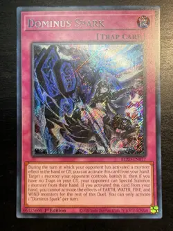 Dominus Spark (SECRET RARE) BLZD-EN077 (MINT) 1st Edition Yu-Gi-Oh! Konami 2026 - Image 1