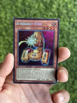 YUGIOH A-ASSAULT CORE LCKC-EN019 SECRET UNLIMITED ED NM - Image 1