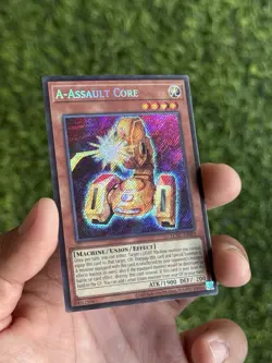 YUGIOH A-ASSAULT CORE LCKC-EN019 SECRET UNLIMITED ED NM - Image 2