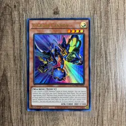 Yu-Gi-Oh! X-Cross Cannon (MZTM-EN018) 1st Edition Ultra Rare 2025 NM - Image 1