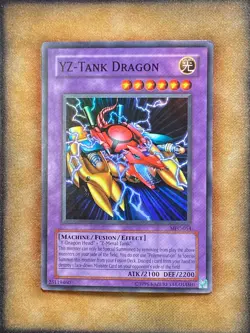 Yugioh YZ-Tank Dragon MFC-054 Super Rare MP - Image 1