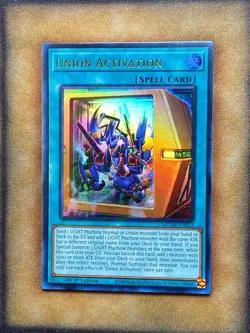 Yugioh Union Activation MZTM-EN023 Ultra Rare 1st Ed NM - Image 1