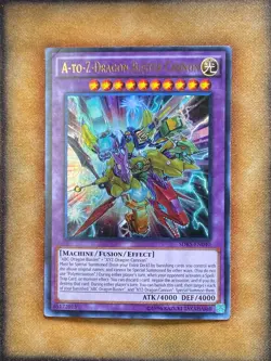Yugioh A-to-Z Dragon Buster Cannon SDKS-EN040 Ultra Rare MP - Image 1