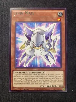 YuGiOh! Junk Mail MZMU-EN047 Name Shift Error Misprint Maze Of Muertos MP - Image 1