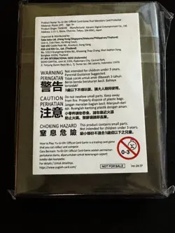 YUGIOH WANTED: SEEKER OF SINFUL SPOILS ASIA ENGLISH OTS SLEEVES LIMITED (70 PCS) - Image 2