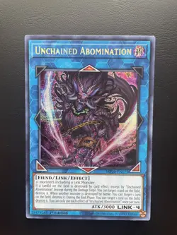 Yugioh Unchained Abomination MP20-EN175 1st Edition Secret Rare NM/LP - Image 1