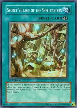 Secret Village of the Spellcasters Unlimited Super Rare CSOC-EN061 LP - Image 1