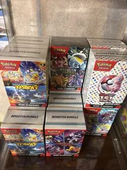 Lot of 13 Pokemon TCG Scarlet & Violet Booster Bundles Factory Sealed - Image 1