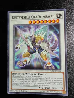 Dinowrestler Giga Spinosavate DANE-EN034 Dark Neostorm 1st Edition - Image 1