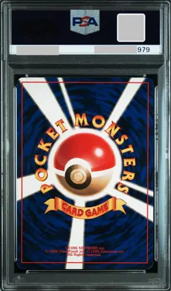PSA Ratta First Edition No Mark Old Back Graded Pokemon Card - Image 2