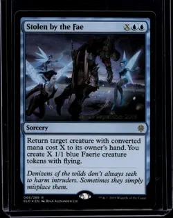 Stolen by the Fae 1x FOIL MtG FOIL Prerease Promo - Image 1