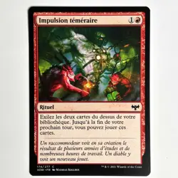 IMPULSION TEMERAIRE MTG VOW - CARTE MAGIC THE GATHERING FR NEUF - Image 1