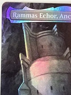 Rammas Echor, Ancient Shield NM Borderless Commander: The Lord of the Rings MTG - Image 3