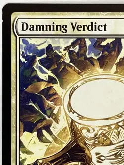 Damning Verdict LP Commander: Streets of New Capenna MTG Regular - Image 3
