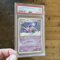 PSA 9 Espeon 163 DPBP#163 MINT Dawn Dash UNLIMITED Japanese Pokemon Card - Image 1